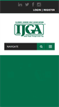 Mobile Screenshot of ijga.org